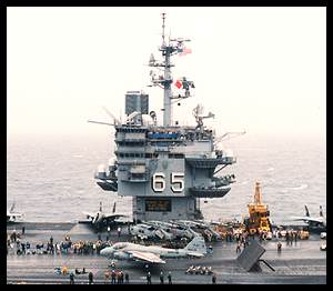 A-6 Intruder Launching from USS Enterprise